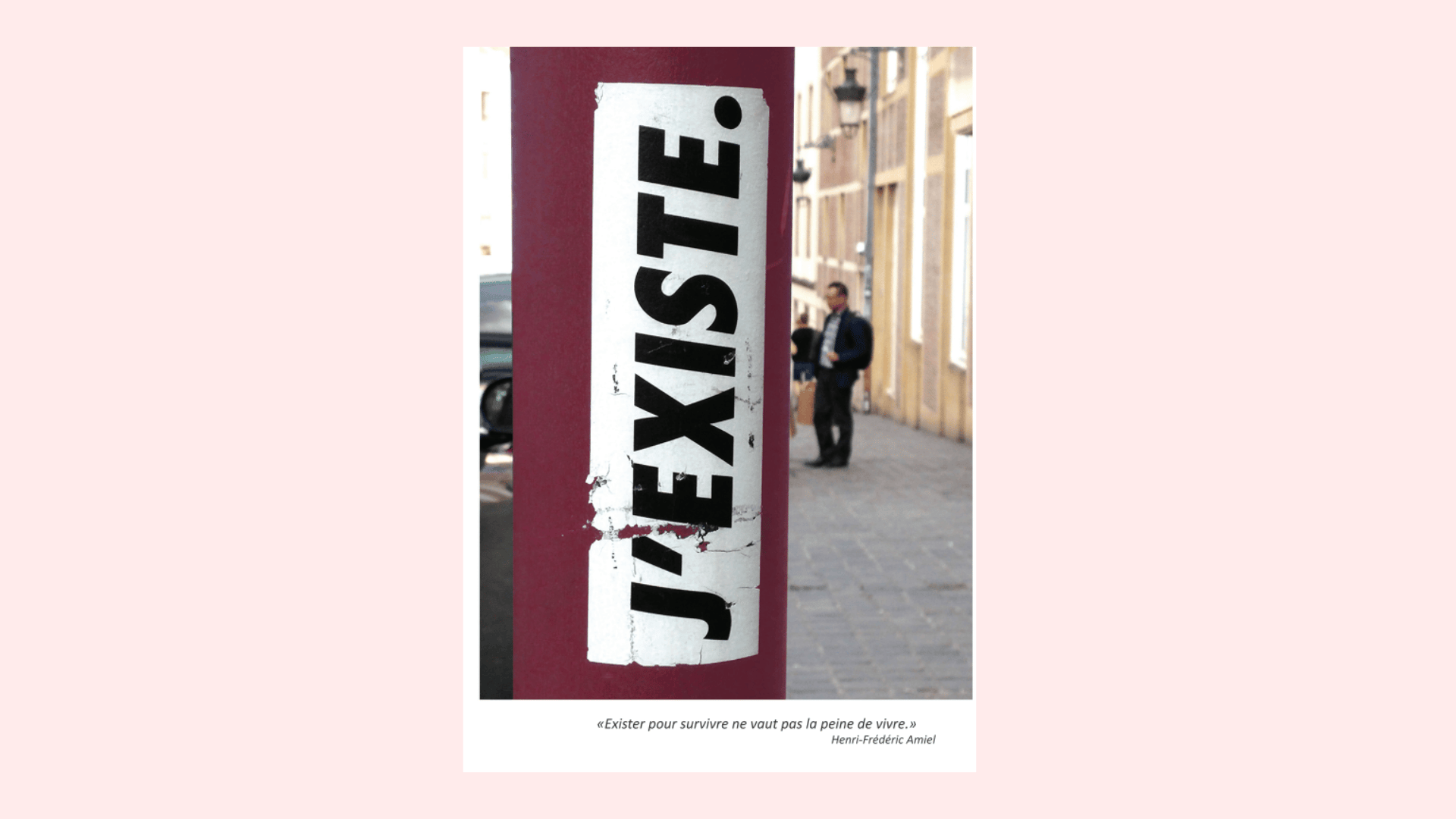J&rsquo;existe – Le combat pour la visibilité